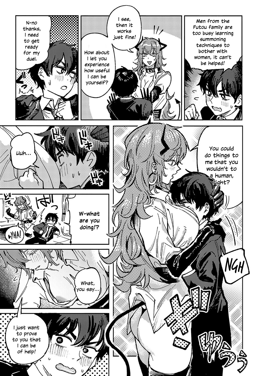 Hentai Manga Comic-Demonic Evil Deeds-Read-7